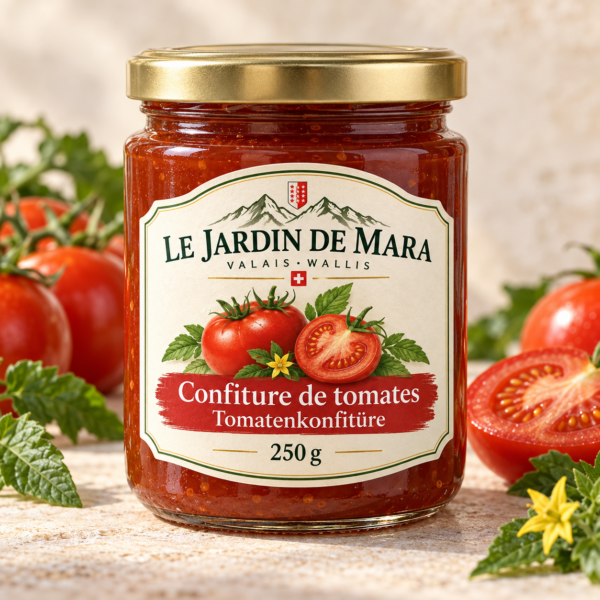 Confiture de tomates – Le Jardin de Mara